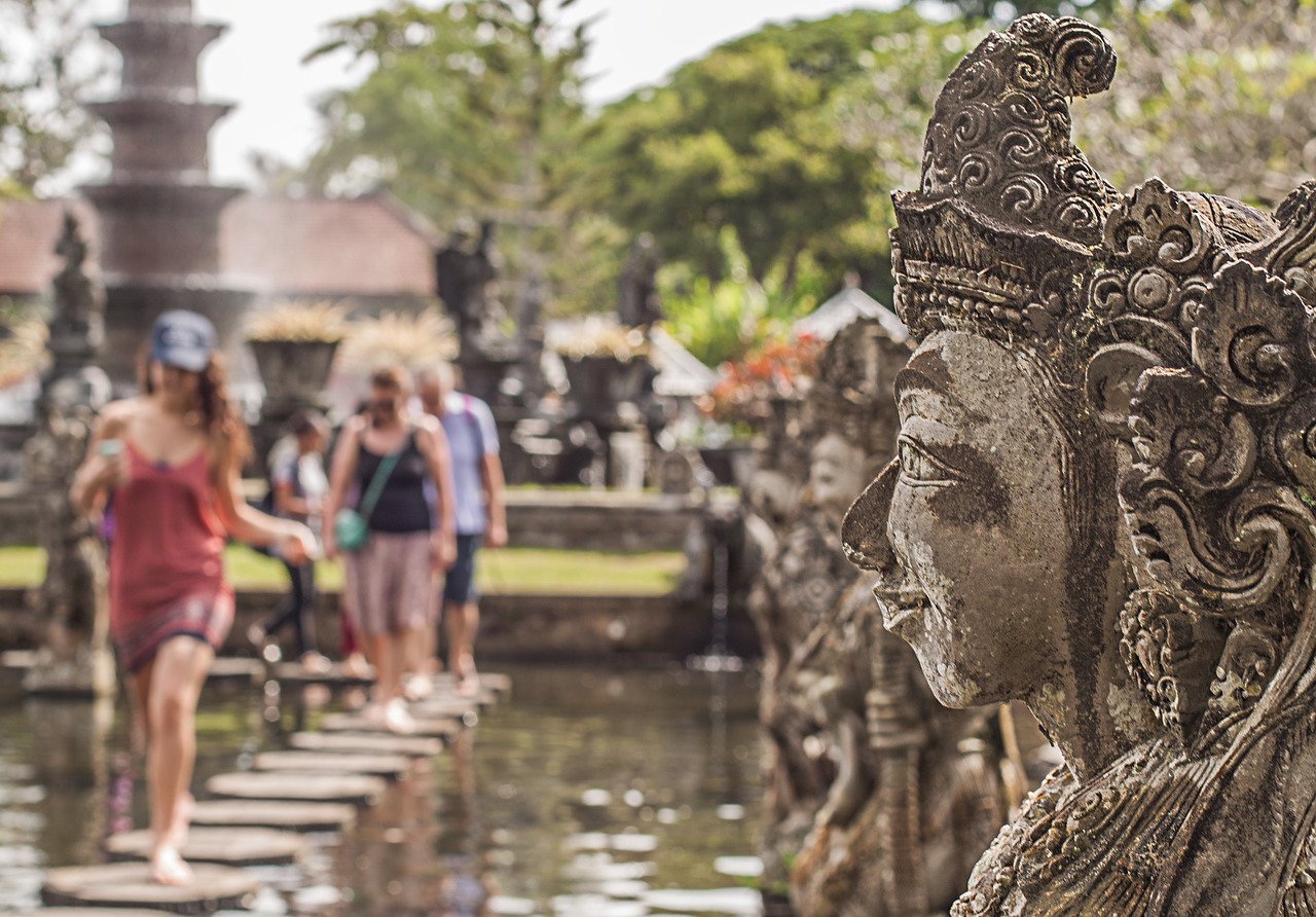 walking in Bali
