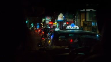 taxi night
